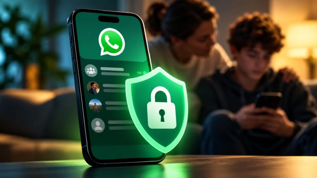 WhatsApp introduce il parental control: cosa potranno vedere i genitori e cosa no
